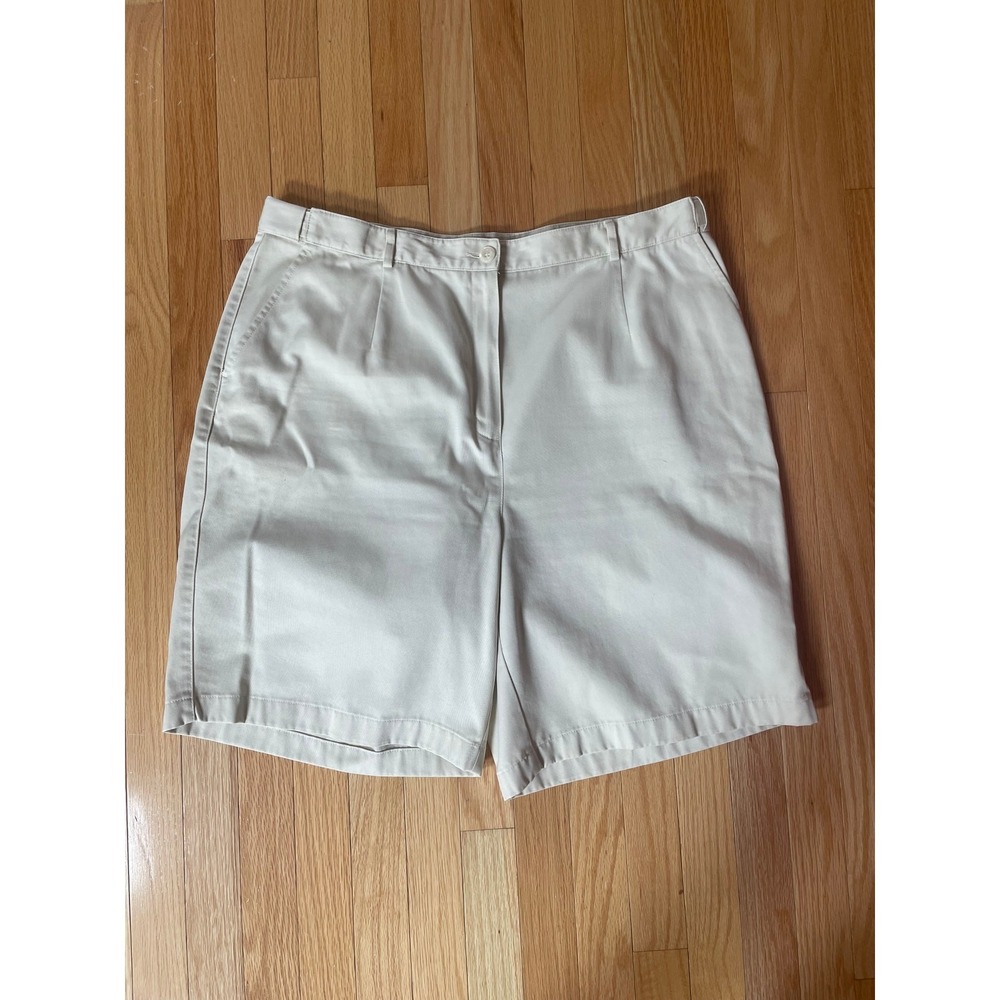 LL Bean Kahki Shorts Original Fit Size 20 100%‎ cotton